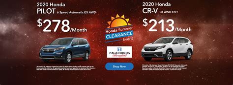 Page Honda Bloomfield | Honda Dealer in Bloomfield Hills, MI