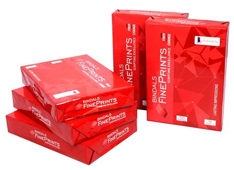 BINDALS White Copier Paper | A4 Size | 75 GSM | 5 Reams & 500 Sheets ...