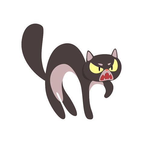 Angry cat cartoon Images - Free Download on Freepik