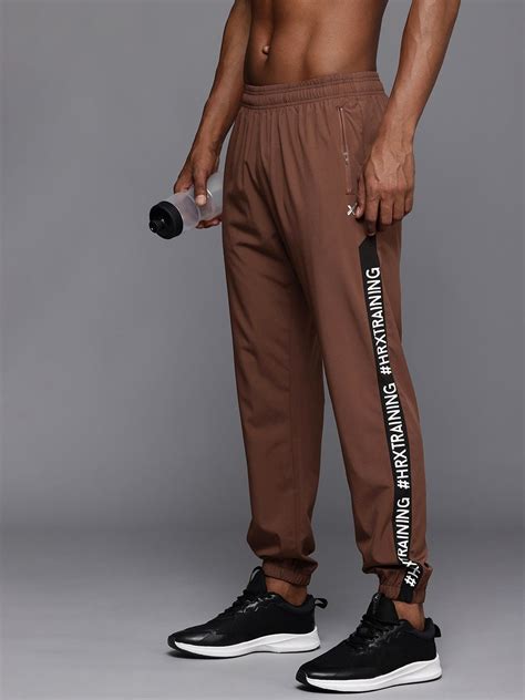 HRX by Hrithik Roshan Men Solid Rapid-Dry Antimicrobial Training ...