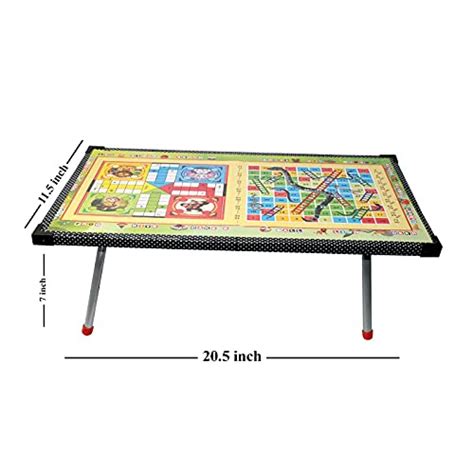 Buy GLAN Foldable Ludo Game Study Table with Snakes and Ladders for ...