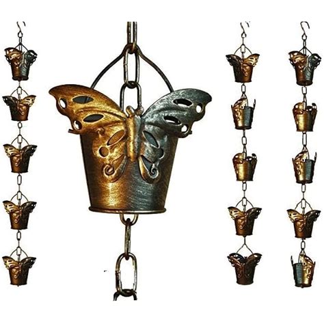 SMART STUFF MARKET Rain Chain for Gutter 3 Sizes | Ubuy India