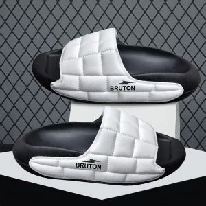 BRUTON Men Slides - Buy BRUTON Men Slides Online at Best Price - Shop ...