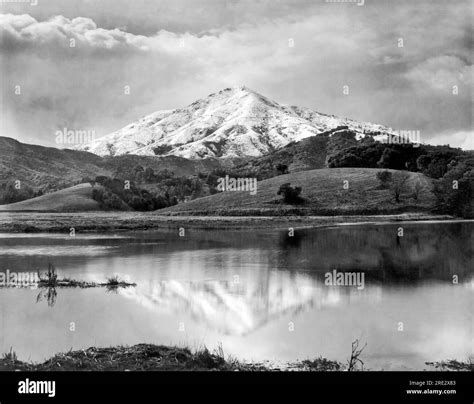 Greenbrae, California: c. 1922. A rare image of Mt. Tamalpais in Marin ...