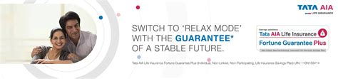 Apply TATA AIA Life Insurance Fortune Guarantee Plus Plan Online ...