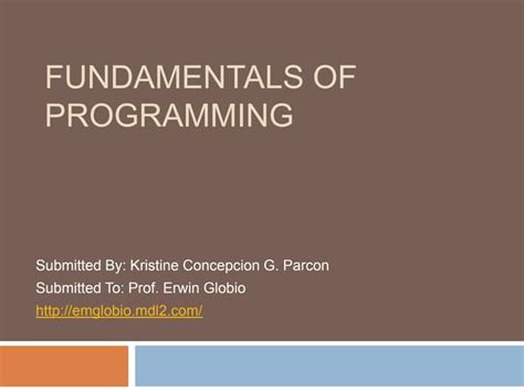 Image result for Programming Fundamentals Mean