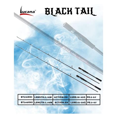 Lucana Black Tail 7ft-8ft Carbon Fishing Rod – Cabral Outdoors
