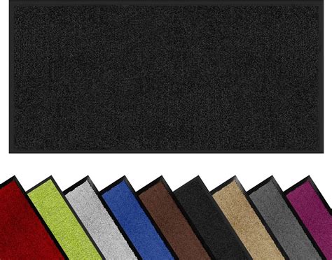 Washable Dirt Trapper Door Mats Indoor & Outdoor, Heavy Duty Non Slip ...