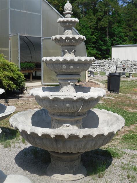 Outdoor Concrete Water Fountains - Patio Fountains - The Cement Barn