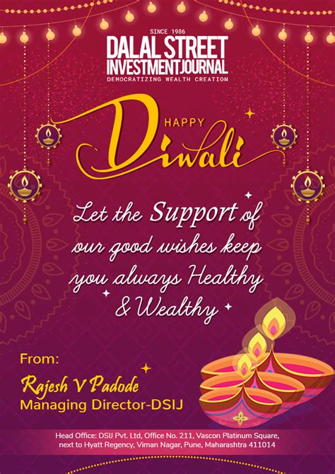 💥🪔Heartfelt Diwali Wishes From DSIJ🪔💥