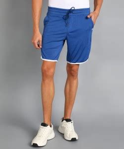 Adrenex Solid Men Blue Sports Shorts - Buy Adrenex Solid Men Blue ...
