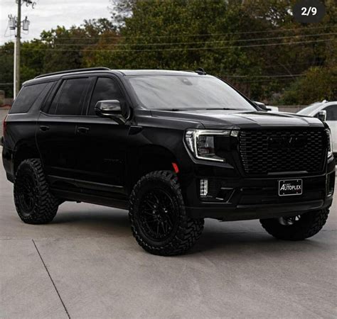 Chevy Tahoe SUV in Black