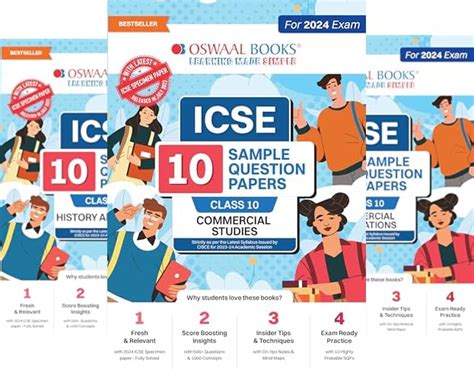 Oswaal ICSE 10 Sample Question Papers Class 10 Computer Applications ...