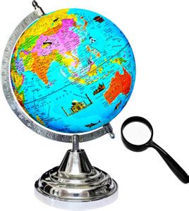 Savy 8 Inch Rotating Globe Steel Metal Arc Base Monuments Map for Kids ...