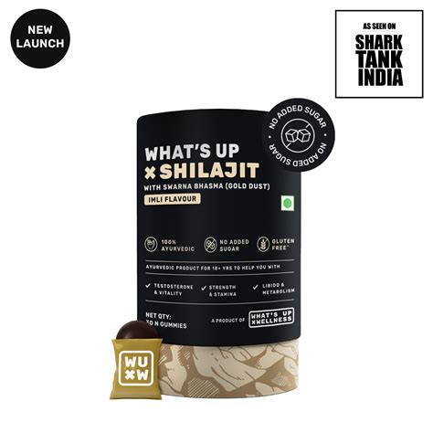 Shilajit Resin Gummies - Shilajit Supplements for Men – What's Up Wellness