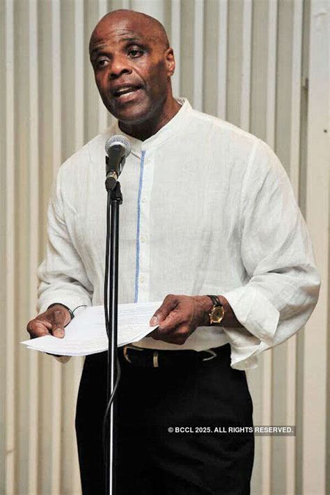 Neal Hall during an event