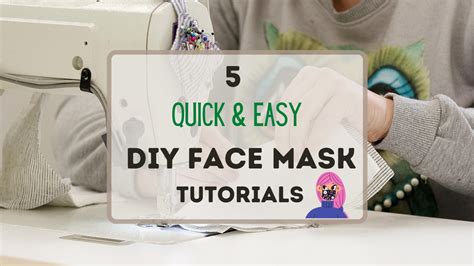 Image result for 5 Minute Face Mask Tutorial