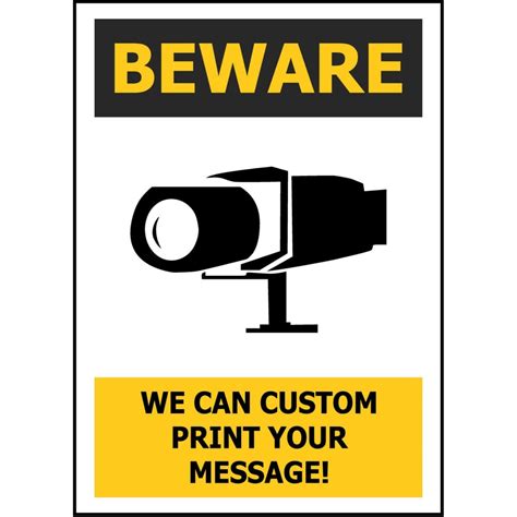 Image result for Beware Notices Sample