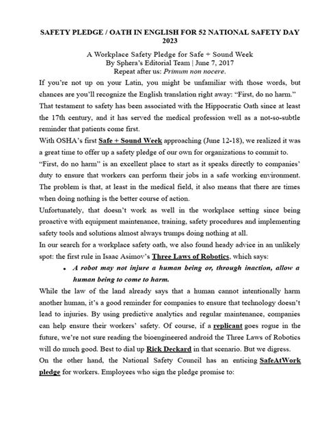 Safety Pledge Sample 的图像结果