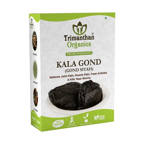 Buy Trimanthan Organics Kala Gond (Gond Siyah) Liquid - 100 GM For ...