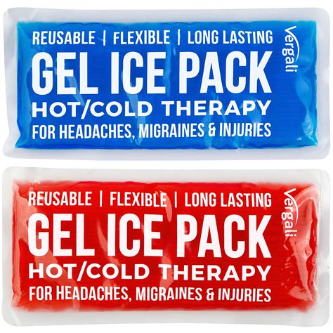 Buy Gel Ice Packs for Injuries Reusable Gel Cold Compress for Shoulder ...