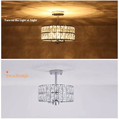 ASHUAQI Crystal Chandeliers for Bedrooms 3 Light | Ubuy India