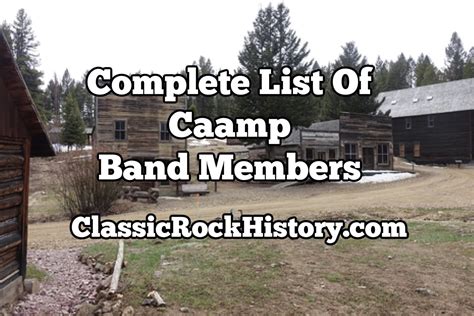 Complete List Of Caamp Band Members - ClassicRockHistory.com