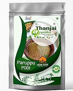 Thanjai Organics Paruppu Podi | Home Made Gun Powder | Paruppu Podi for ...