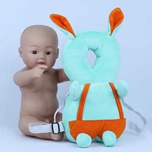 DECRONICS Rabbit Design, Baby Head Protection Pillow with Adjustable ...