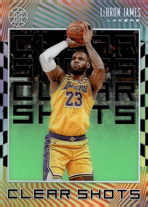 LeBron James 2019-20 Panini Illusions Clear Shots #1 | Collector Store LLC