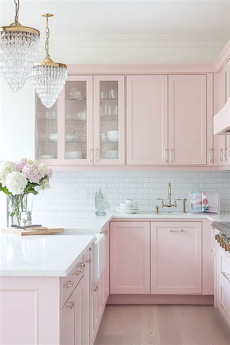 65 Pink Kitchen Ideas That Will Steal Your Heart 💕