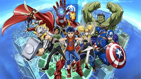 Marvel's New Anime MARVEL FUTURE AVENGERS is Coming Out  