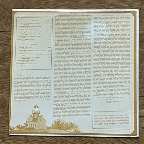 "San Diego Radio Station KGB Homegrown LP: ""Homegrown III"", 1975 ...