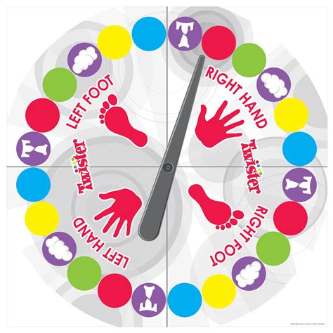 Twister Game Spinner