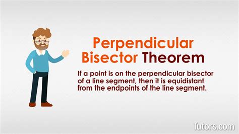 Image result for Perpendicular Bisector Theorem