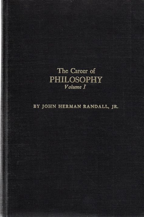 Buy Randall: Career Of Philosophy Vol 1 (cloth): v. 1 Book Online at ...