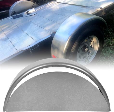CE Certified 32" x 15" x 9" Silver New KUAFU Steel Single Axle Car ...