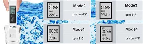 Konvio NEER Digital TDS EC Water and Temperature Meter, Purity Tester ...