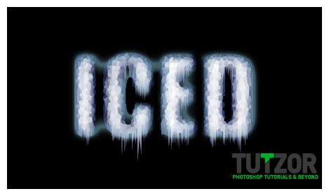 Image result for Photoshop Tutorials Ice Text
