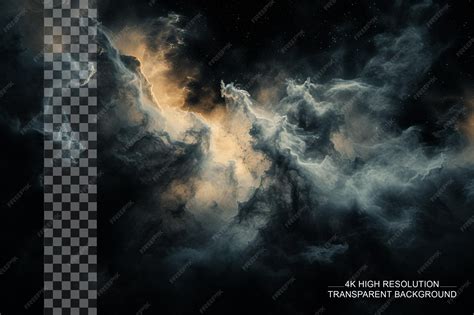 Premium PSD | Interstellar clouds of gas and dust in space on ...