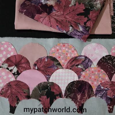 Image result for Clamshell Quilt Tutorial