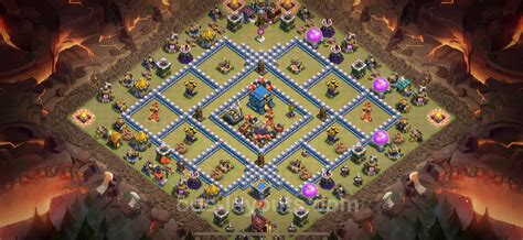 Best Anti 3 Stars War Base TH12 with Link, Anti Everything - Town Hall ...