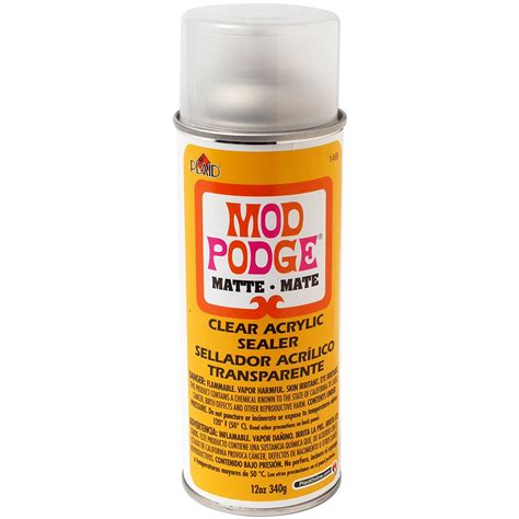 Mod Podge Clear Acrylic Aerosol Sealer-12oz Matte : Amazon.in: Home ...