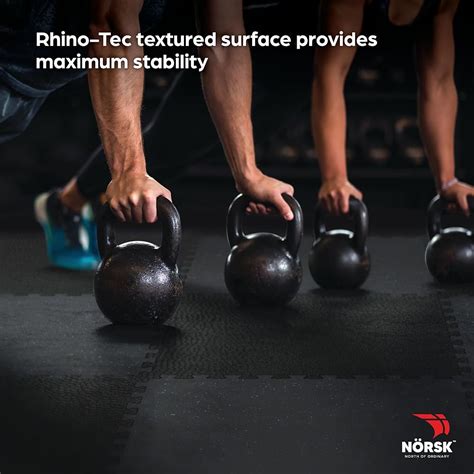 Norsk Dual-Surface Gym Exercise Mats 1/2 Thick EVA India | Ubuy