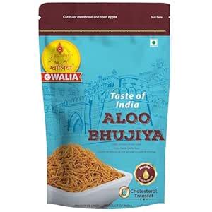 Gwalia Sweets Aloo Bhujia - Indian Namkeen 1 kg | Made With Mashed ...