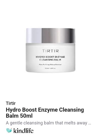 Buy Tirtir Hydro Boost Enzyme Cleansing Balm 50ml Online at Best Price ...