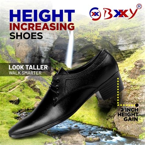 Bxxy Height Increasing Formal Wear Lace Up Shoes For Men – BxxyShoes