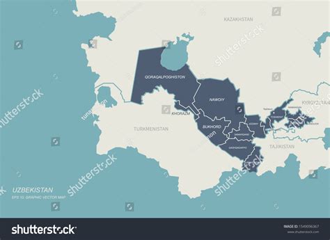 Uzbekistan Map Central Asia - map of central asia uzbekistan