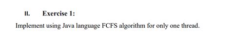Image result for Fcfs Java