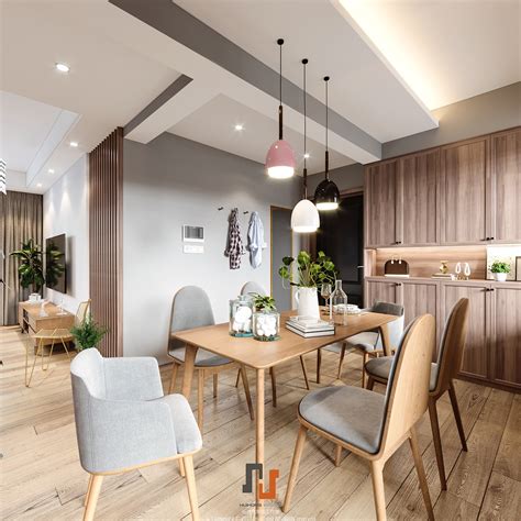 北欧客餐厅卧室 - 效果图交流区-建E室内设计网
